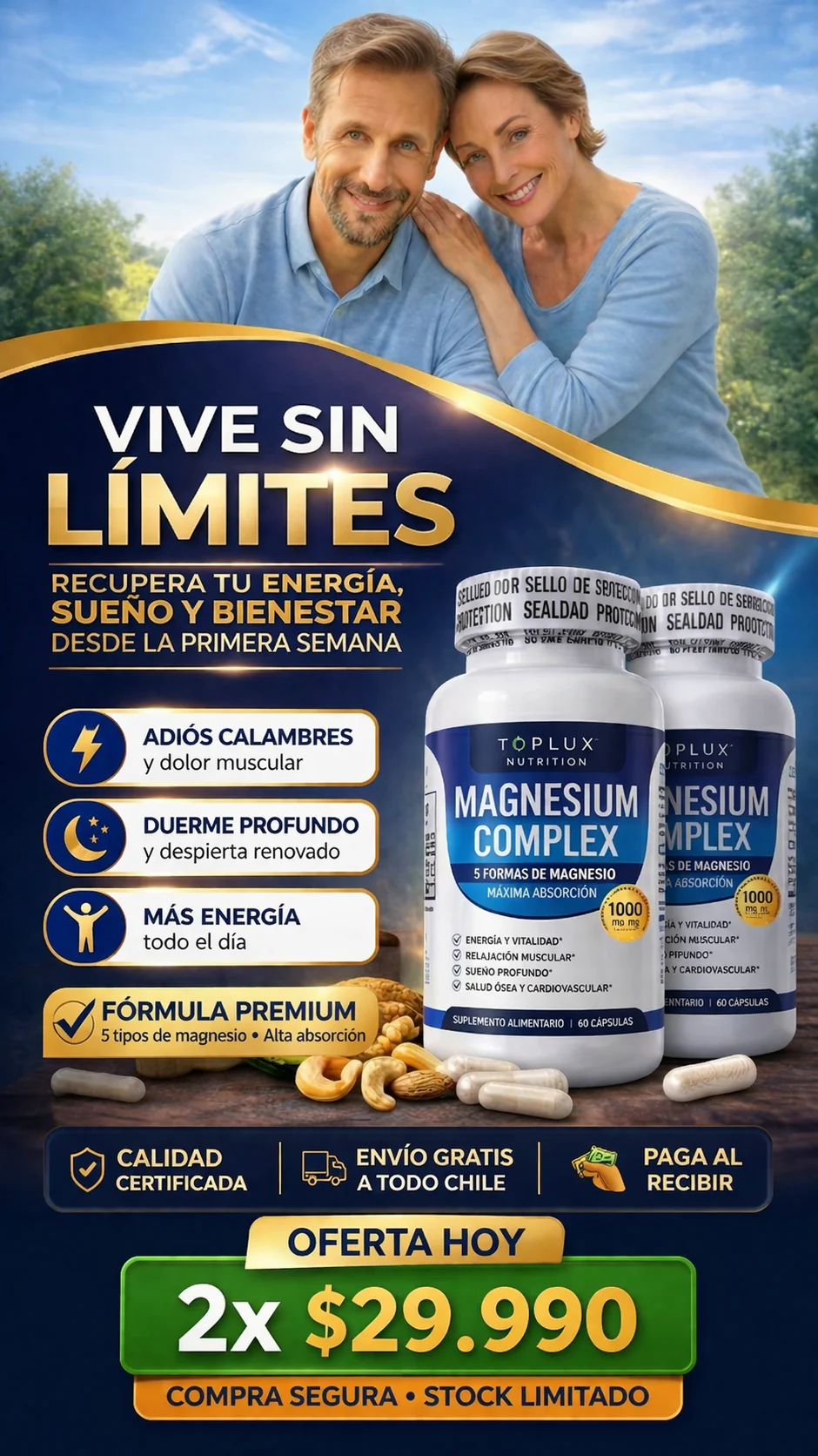 Magnesium Complex - Vive sin límites